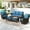 Peacock-Blue, variant on MF Studio 7-Seat Wicker Outdoor Patio Furniture Set with Swivel Chairs & Ottomans, Metal Sectional Patio Conversation Set, Light Gray