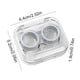 thumbnail image 3 of Estuche para lentes de contacto con doble compartimento, diseño compacto y a prueba de fugas para uso diario, viajes y actividades al aire libre., 3 of 6