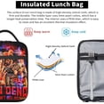 thumbnail image 4 of John Cena Lunch Bag Portable Insulated Lunch Box Large Capacity Tote Bag Zipper Net Pocket 10 L X 4 W X 8 H inches, 4 of 7