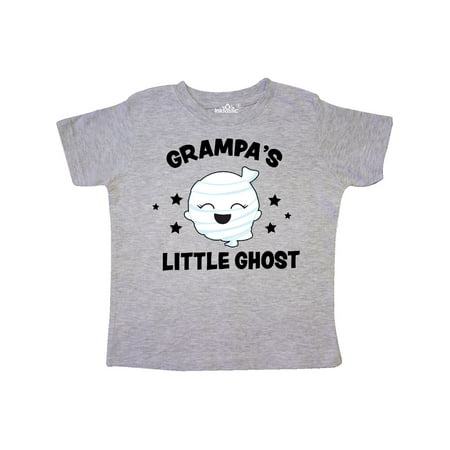 

Inktastic Cute Grampa s Little Ghost with Stars Gift Toddler Toddler Girl T-Shirt