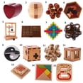 thumbnail image 3 of Juguete de Inteligencia Clásica de Chino - Lock, Niños Brain Teaser, 3 of 9