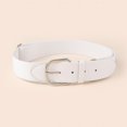 thumbnail image 4 of Yesbay Elastic Baseball Softball Belt Adjustable Length Alloy Buckle Belt Imitation Leather Belt, 4 of 9