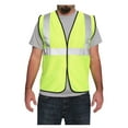 thumbnail image 3 of Rugged Blue Type R Class 2 High-Vis Economy Mesh Safety Vest, High-Vis Yellow, L/XL, 3 of 5