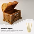 thumbnail image 3 of BESTYASH 4Ud Bisagras Largas Doradas Para Cajas De Madera Con Elegante Y Soporte Reforzado, 3 of 6