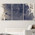 thumbnail image 2 of wall26 Canvas Print Wall Art Set Texture Effect Grunge Watercolor Ink Abstract Shapes Illustrations Realism Modern Alternative Colorful Patterns for Living Room, Bedroom, Office - 16"x24"x3, 2 of 5