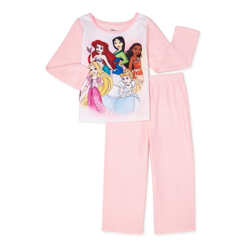 Disney Disney Princess Toddler Girls' Pajamas, 2 Piece Set Walmart