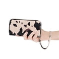 thumbnail image 4 of HAWEE Cellphone Wallet for Women Dual Zipper Long Purse with Removable Wristlet, Cow Peachy Beige, 4 of 6