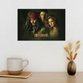 thumbnail image 3 of Pirates of The Caribbean Canvas Wall Art Painting Artwork Picutures Wall Decor for Home Decorations Wall Decor Posters, 3 of 8