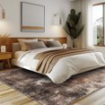 thumbnail image 3 of 8X10 Washable Area Rugs Non-Slip Modern Abstract Soft for Living Room Entryway Bedroom , Print Pattern, 3 of 6