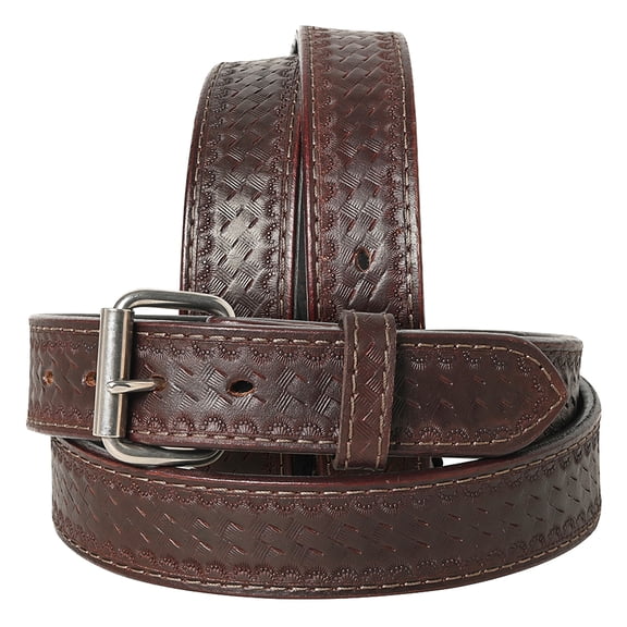 American Tanner Western Grain Leather Unisex Holster Belt Men Women Brown