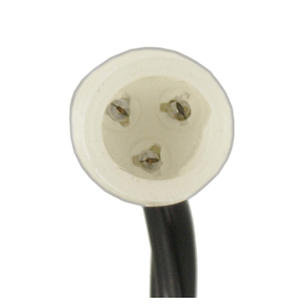 CarLights360 For Chrysler LeBaron 1990 1991 1992 Electrical Connector | Plastic | Metal Contact Terminal Material | Pin Terminal | Push On Attachment Method | Round Connector | For 3U2Z14S411CEA