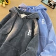 thumbnail image 4 of Mens Vintage Hoodies Distressed  Hooded Sweatshirt Graphic Pullover, 4 of 5