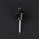 thumbnail image 3 of 2 botones de bloqueo para cinturón de graves, accesorios duraderos para instrumentos musicales (negro), 3 of 6