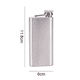 thumbnail image 2 of Petacas de acero inoxidable para licor con embudo, 2 of 5