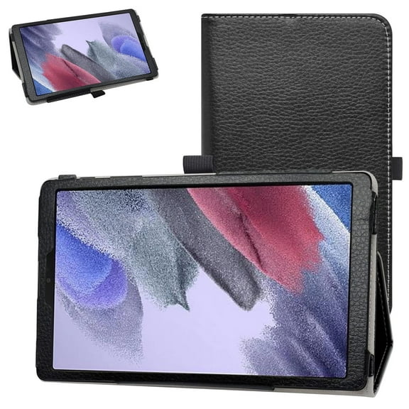 Labanema 8.7" Samsung Galaxy Tab A7 Lite (SM-T220 T225) Case, PU Leather Folio Stand Protective Case, Cover for 8.7" Samsung Galaxy Tab A7 Lite (SM-T220 T225) (Black)