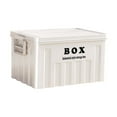 thumbnail image 1 of Caja de almacenamiento con tapa, cajón multiusos con , contenedor con tapa multifunción para juguetes, libros, comestibles y organización., 1 of 8
