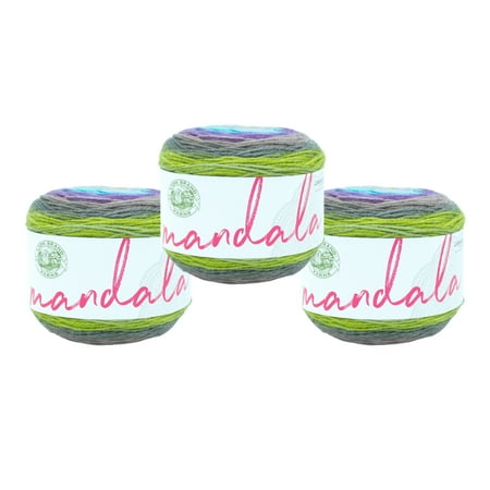 UPC: 0842093125914 | Lion Brand Light Acrylic Multi-color Yarn  590 yd