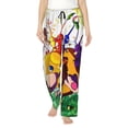thumbnail image 2 of Lsque Pikmin Print Women's Pajama Pants, Lounge Pant - Comfortable Home Wear,Elastic Waistband, Stylish Design-Medium, 2 of 9