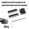 thumbnail image 4 of stanreset Cable Organizer Set Power Line Fixed Bracket Charging Wire Winder Organization Part Replacement for Glasses, 4 of 6