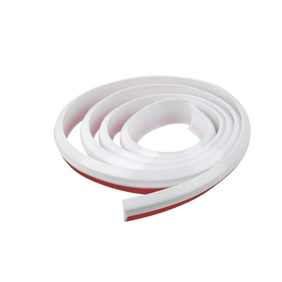 Gamvdout 2M Shower Seal Strip, Wet Room Bathroom Floor Barrier, Shower Tray Sealing Strip, Silicone Bath Edging Seal Trim Strip, Bathroom Sealant