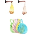 thumbnail image 2 of Portable Cotton Shopping Mesh Bag Ecology Reusable Short Handle Grocery Bags, 2 of 9