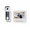 White, variant on Visual smart doorbell with 4.3-inch color display, 0.3 megapixel camera for home security