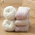 thumbnail image 3 of Yoyauz Women's Slippers, Plush Socks, Fluffy And Comfortable, Cabin Warm, Soft And Thick In Winter, Comfortable Wool Non-Slip Home Socks, 3 of 7