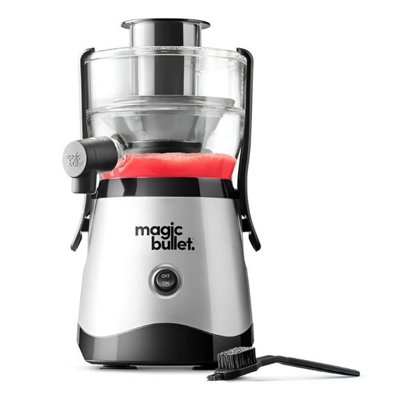 Magic Bullet Mini Extractor de Jugo Compacto Con Tapa Antigoteo 400W Renewed