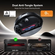 Roborock Q10 X5+ Robot Vacuum and Mop, Self-Emptying, Hands-Free Cleaning for up to 7 Weeks, 10,000Pa Suction, Obstacle Avoidance, LiDAR Navigation