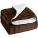 thumbnail image 2 of Sofa Vama Ropa de Cama Manta de piel de cordero de color liso, manta de franela doble, manta gruesa de invierno, manta de regalo for Navideño, 2 of 4