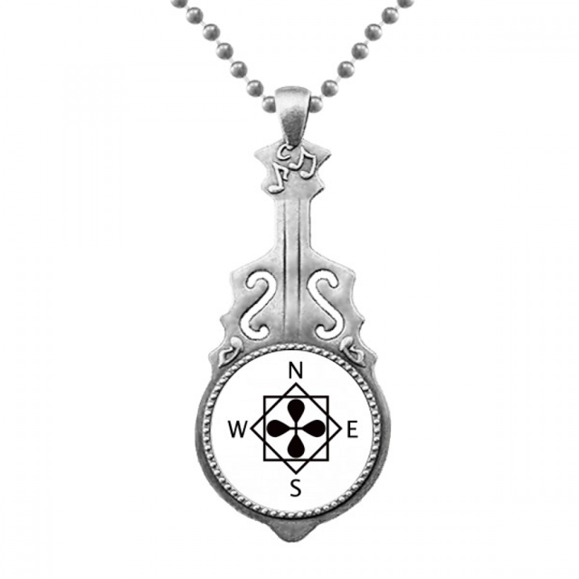 Decorative Box Combination Line Pendant Jewelry Music Guitar Torque Hangtag