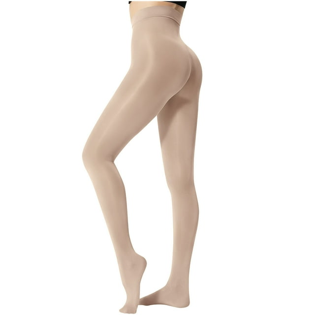 Miqool Collants Opaques pour Femmes, Collants de Danse Ballet, Bas pour Femmes Taille Haute 80D, Culotte Gainante, Collants Résistants à la Course
