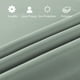 thumbnail image 3 of Cortinas de 2 paneles para puerta con bolsillo para barra, cortinas con ojales de privacidad Tomshoo  Verde, 3 of 7