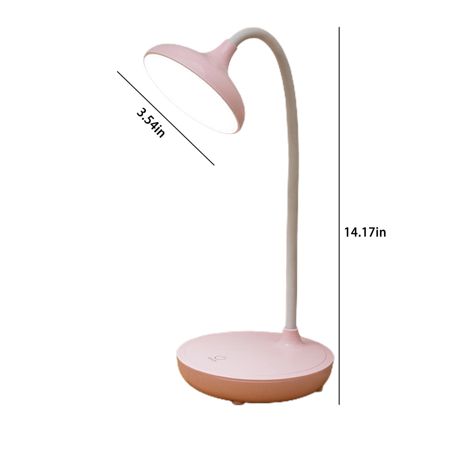TACILIP Office, New LED Desk Lamp Foldable Plug In Reading Lamp 3 Grade Colour Temperature Adjustment Stepless Dimming Table Lamp Night Light for Living Room Office Dorm Gift School