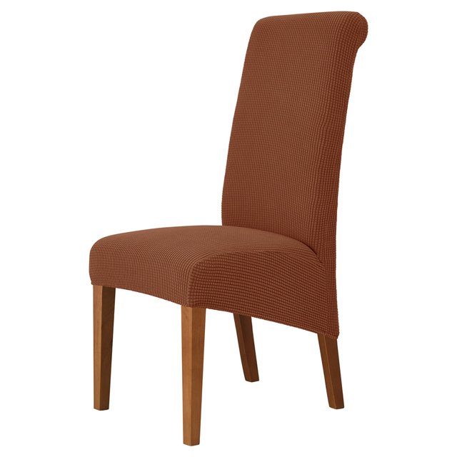 Respaldo Alto Universal De Alta Elasticidad Cubierta De La Silla Jacquard Tamaño XL Cubiertas Comedor Cocina Oficina Casa