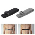 thumbnail image 4 of Universal Elastic Heart Rate Chest Belt Strap Band for Polar Wahoo Suunto Garmin Heart Rate Sensor Monitor Transmitter, 4 of 5