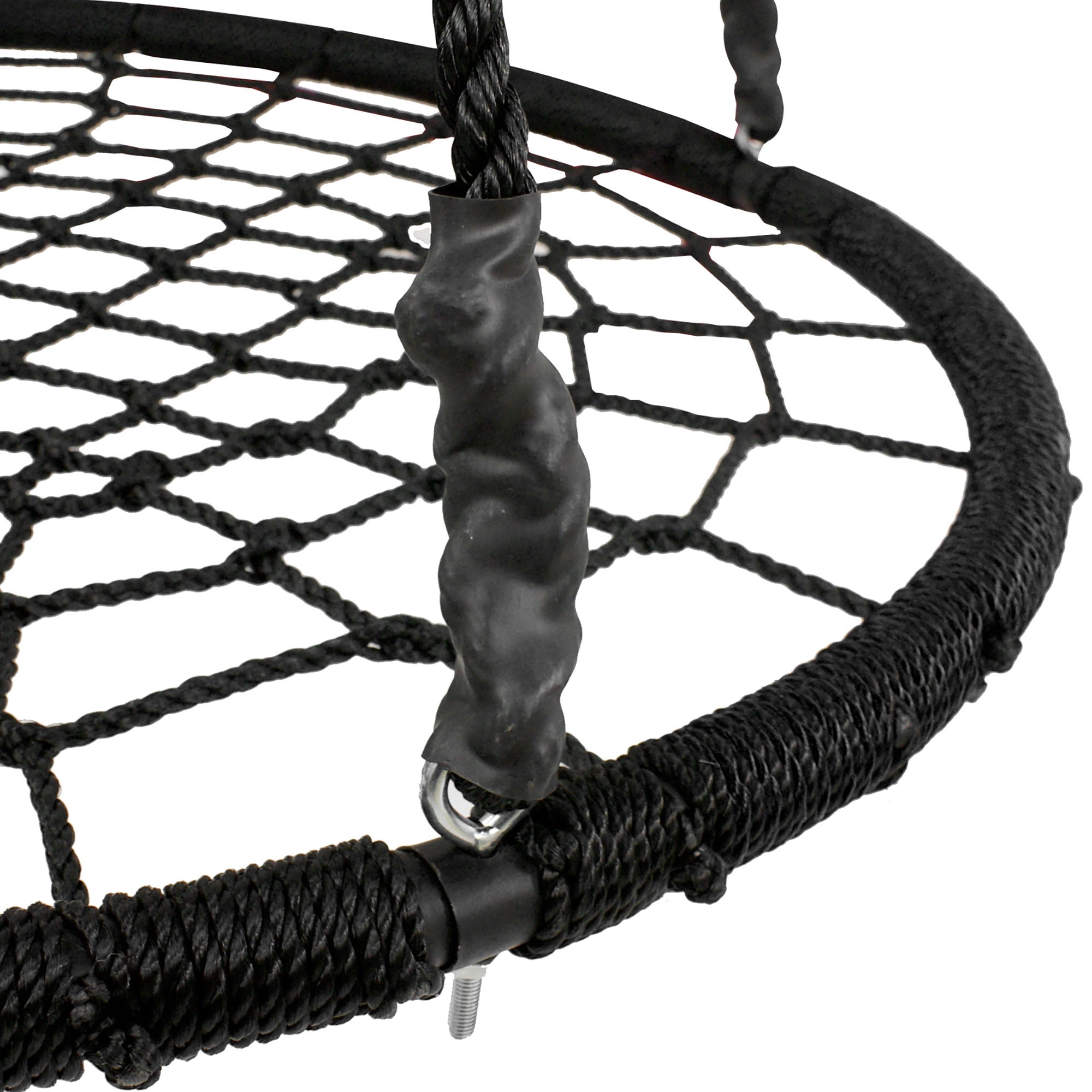 Web Tree Net Swing Large 40" Spider 100% Safe Nylon Rope Max 600 LBs EZ Setup 