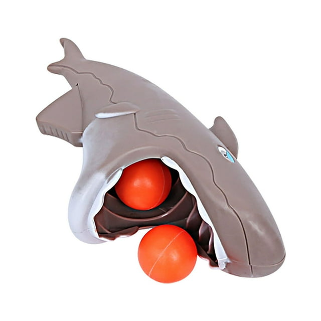Grey Kids Dual Ball Launcher Catcher Outdoor Game Toy Handheld Basket Parent Child Interactive Skill Development Activity Set
