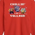 thumbnail image 3 of Teenage Muntant Ninja Turtles - Chillin Like A Villain - Toddler And Youth Long Sleeve Graphic T-Shirt, 3 of 5