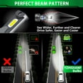 thumbnail image 3 of YZHIDIANF 2025 Upgraded 9005 LED Headlight Bulbs - 120W 22000 Lumens Huge Bright LED 60W Headlights Conversion Kit 6500K Cool White IP68 Waterproof, High Beam, Low Beam, Fog Light (2 PACK), 3 of 9