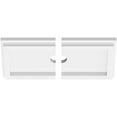 thumbnail image 4 of Ekena Millwork CMP26X13RE 13 x 26 in. Rectangle Architectural Grade PVC Contemporain Médaillon de Plafond, 4 of 4