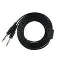 thumbnail image 2 of Cable de repuesto para auriculares de aviación, cable de repuesto para bricolaje de 2 m/2,2 yd, cable de audio para aviones, cable para avión para bricolaje, rendimiento impulsado, 2 of 9