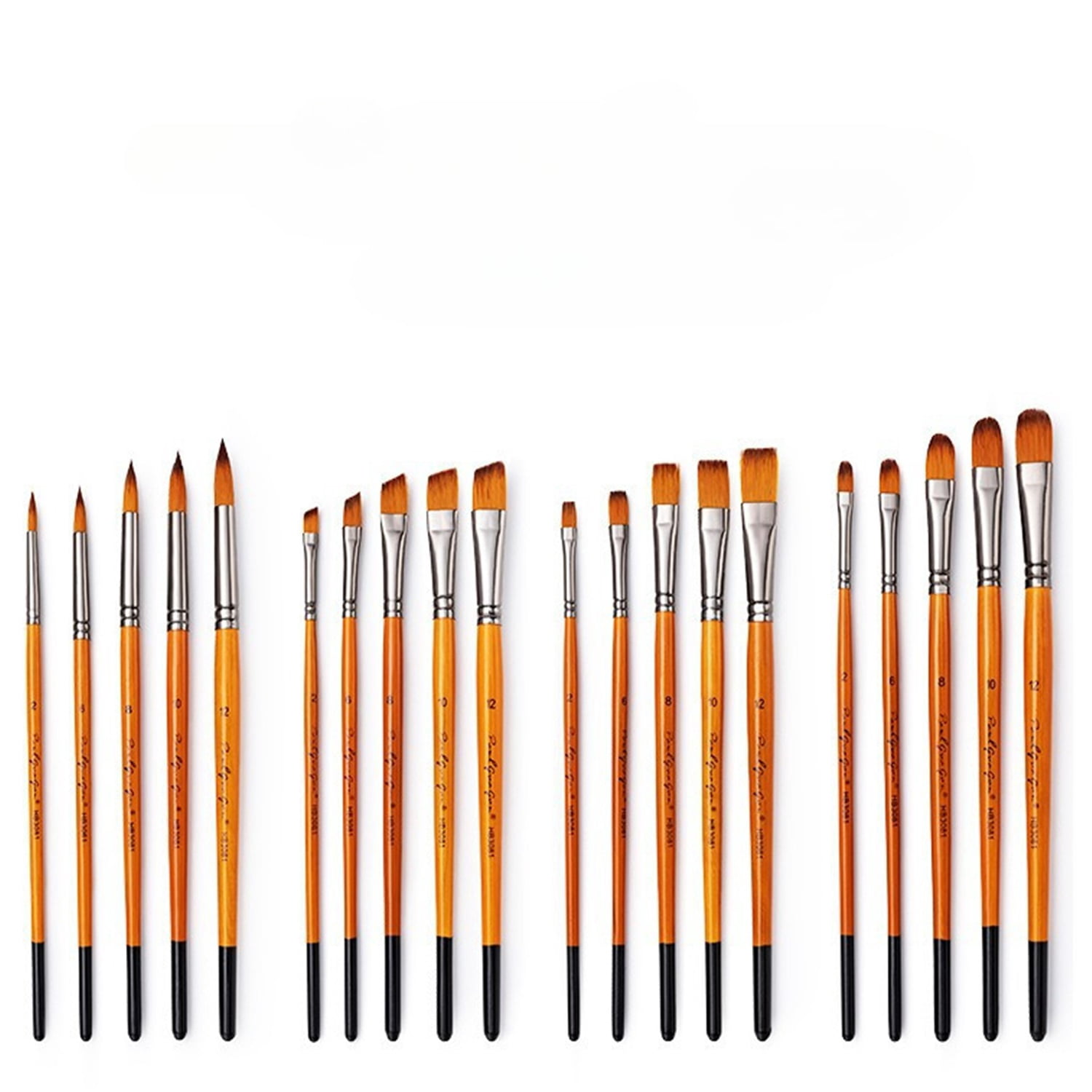 Professional 29-Piece Art Set: Train-Shaped Automatic Water-Cycle Paint Brush Cleaner with Palette and 28 Premium Nylon Paintbrushes for Kids, Students, and Artists