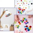 thumbnail image 6 of NOGIS Pom Poms 400 Pcs Craft Making Assorted Sizes 10mm-30mm Multi Colors High-Elastic Mini Pom Poms Soft and Fluffy Arts and Crafts for Creative Craft Art DIY Material, 6 of 7