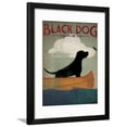 thumbnail image 1 of Black Dog Canoe Framed Print Wall Art by Ryan Fowler Sold by Art.Com, 1 of 5