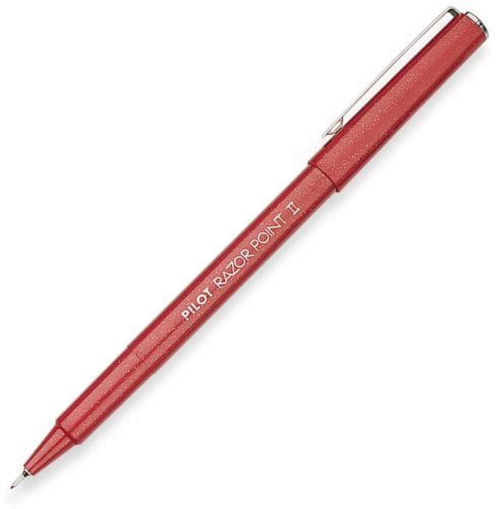 Pilot Razor Point Ii Porous Point Stick Pen, Ultra Fine, One