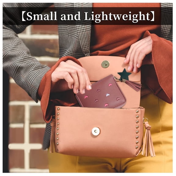 Stylish Women's Large Capacity Heart Shaped Cosmetic Bag with Functional Wallet Organizer and PU Leather Construction