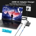 thumbnail image 2 of Cargador para Laptop Ruilezyo 230W Punta Cuadrada Slim Lenovo, 2 of 7