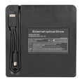 thumbnail image 1 of External CD DVD Drive Enclosure, External Optical Disc Drive Enclosure Kit Multifunction Ultra Slim Integrated Design  for Laptop A,B,C,D,E, 1 of 7