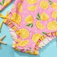 thumbnail image 5 of MEZZALL Children Girls One-Pieces Monokini Swimsuit Toddler Kids Bathing Summer Beach Wear Solid Color Cute Cartoon Print Swimwear Stylish Bathing Suit Beachwear, 5 of 5